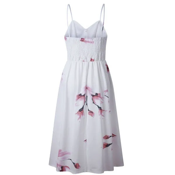 Printing Slip Dress