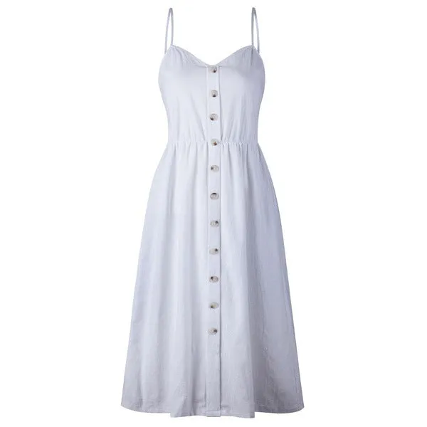 Printing Slip Dress