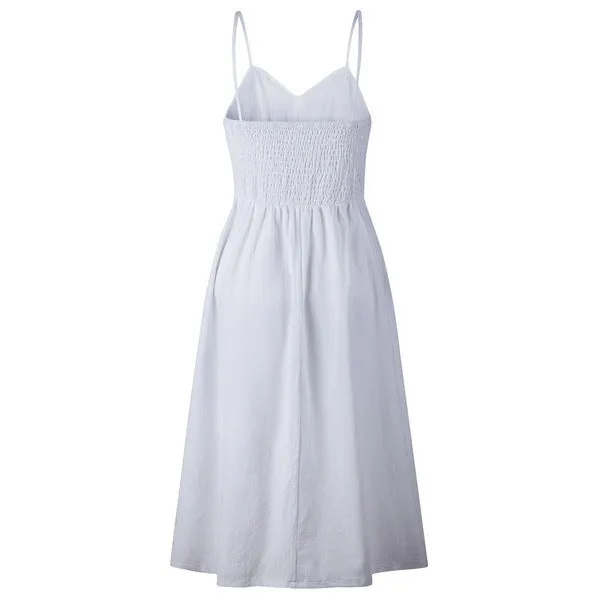 Printing Slip Dress