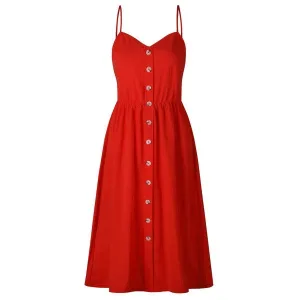 Printing Slip Dress