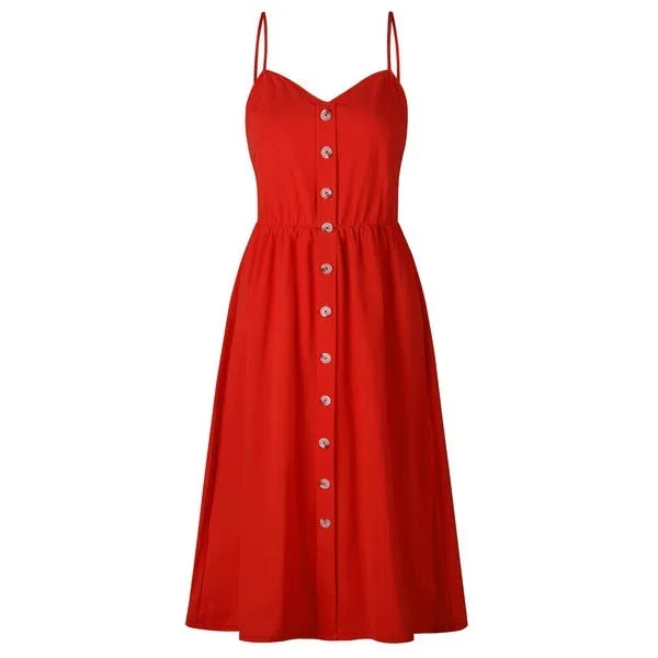 Printing Slip Dress