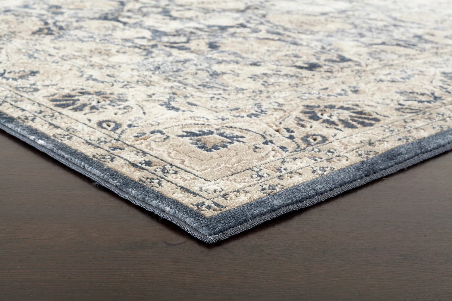 Providence Esquire Balance Traditional Blue Rug