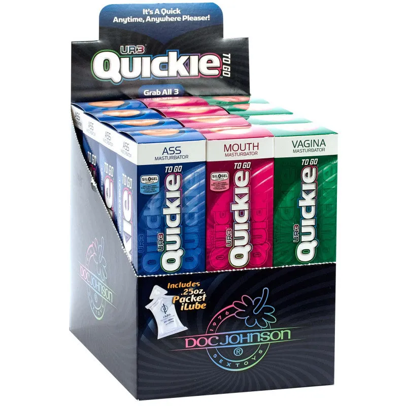 Quickie-to-Go Display of 12