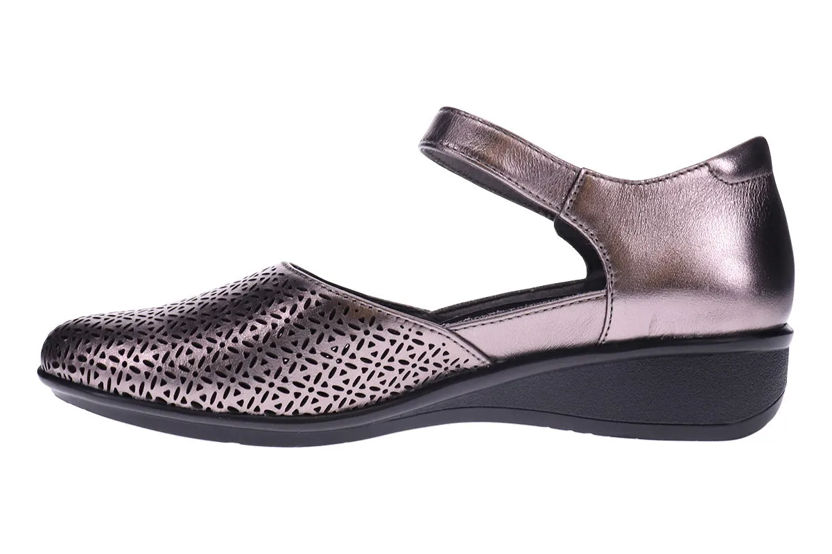 Revere Osaka M Gunmetal Laser Womens