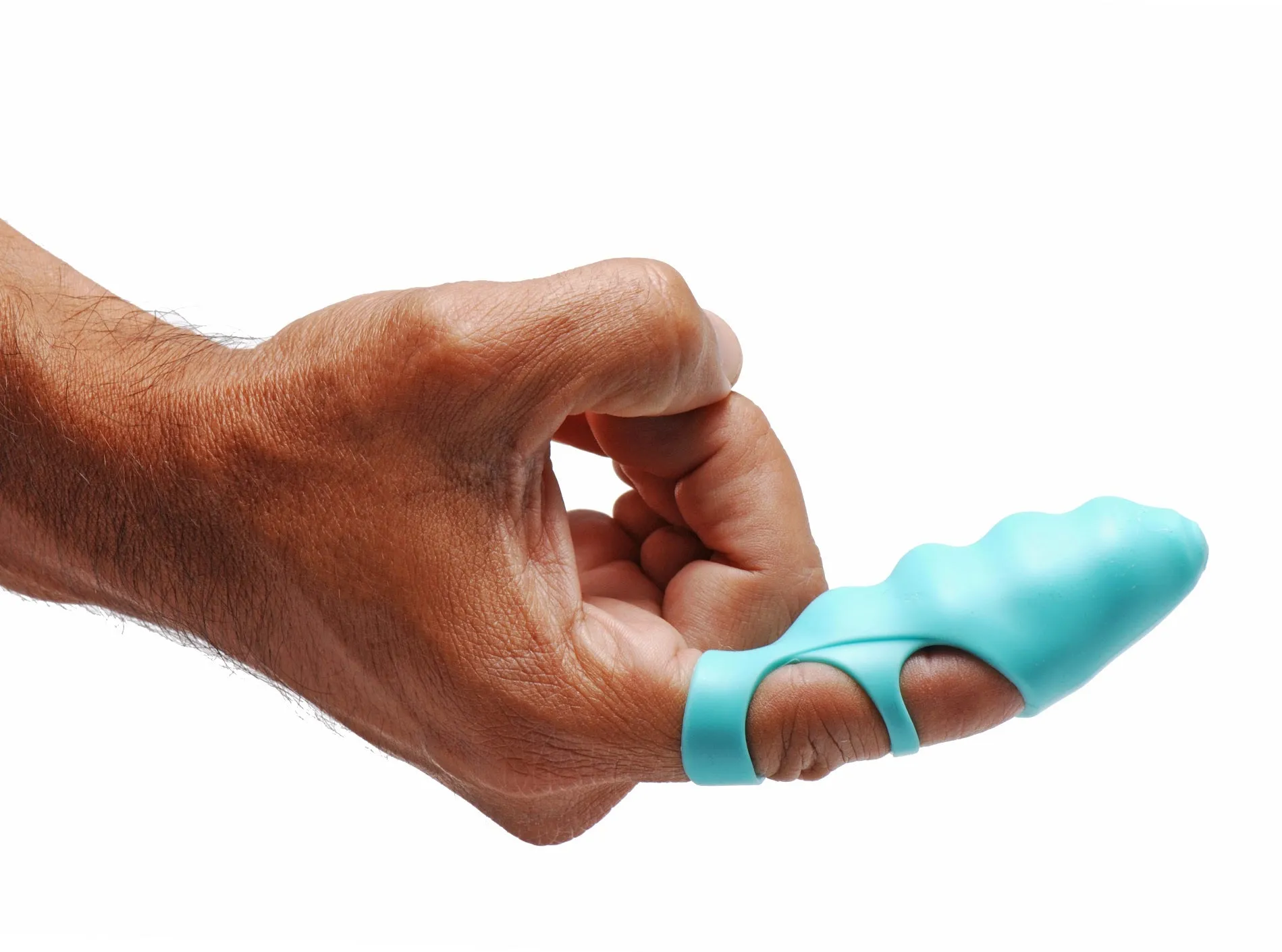 Ripples Finger Bang-Her Vibe - Teal*