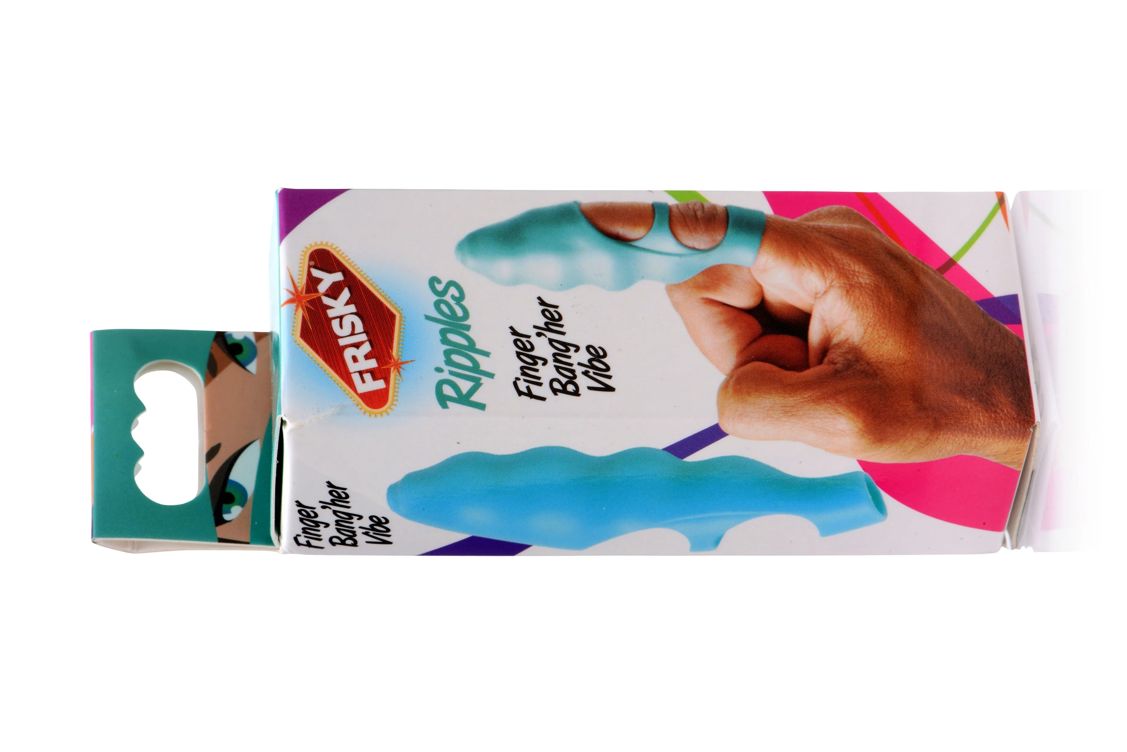 Ripples Finger Bang-Her Vibe - Teal*