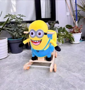 Rocking Minion Ride On Toy for Babies Fun Safe and Durable Rocking Adventure with Iconic Character Design