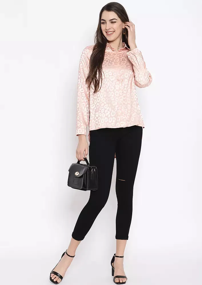Ruffle Trim Blouse