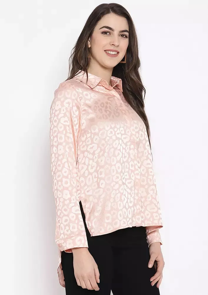 Ruffle Trim Blouse