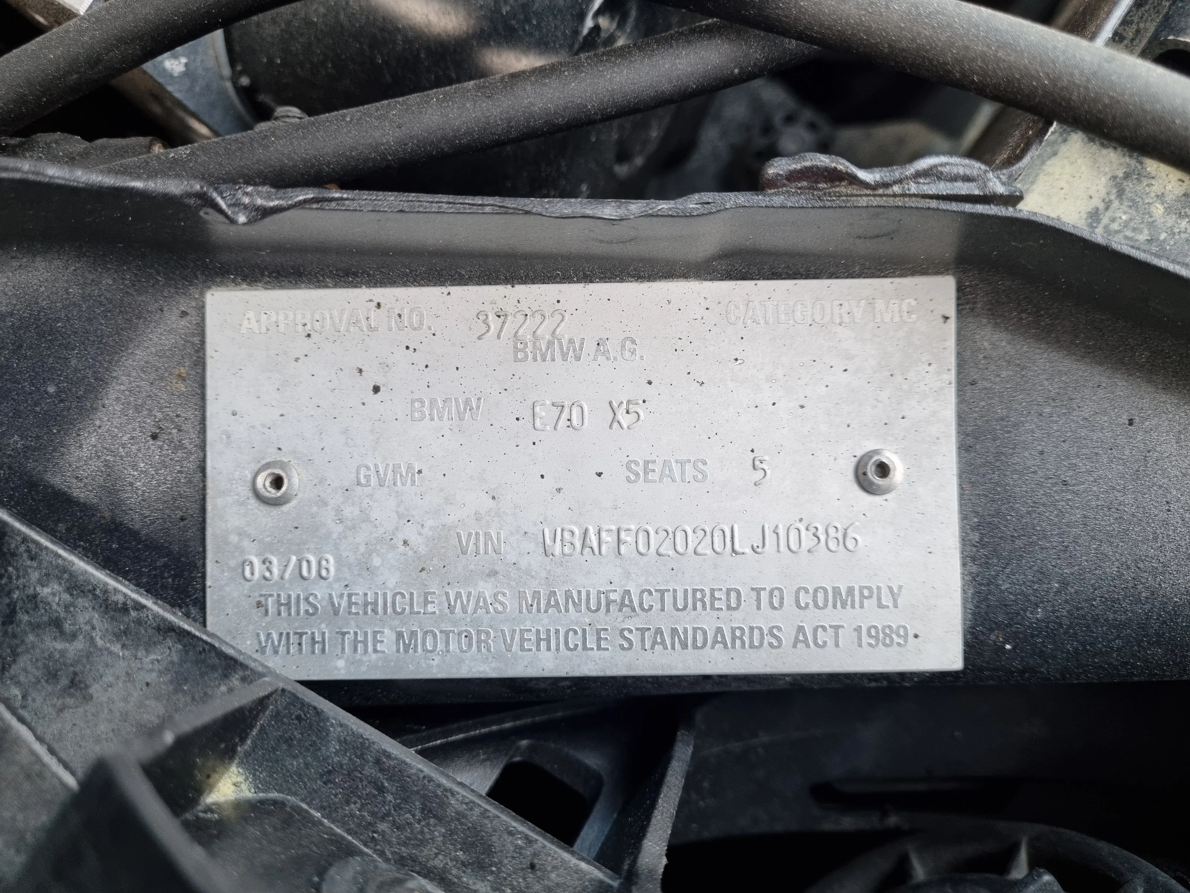 S2925 X5 E70 SAV 3.0sd M57T2 AUTO 2007/11