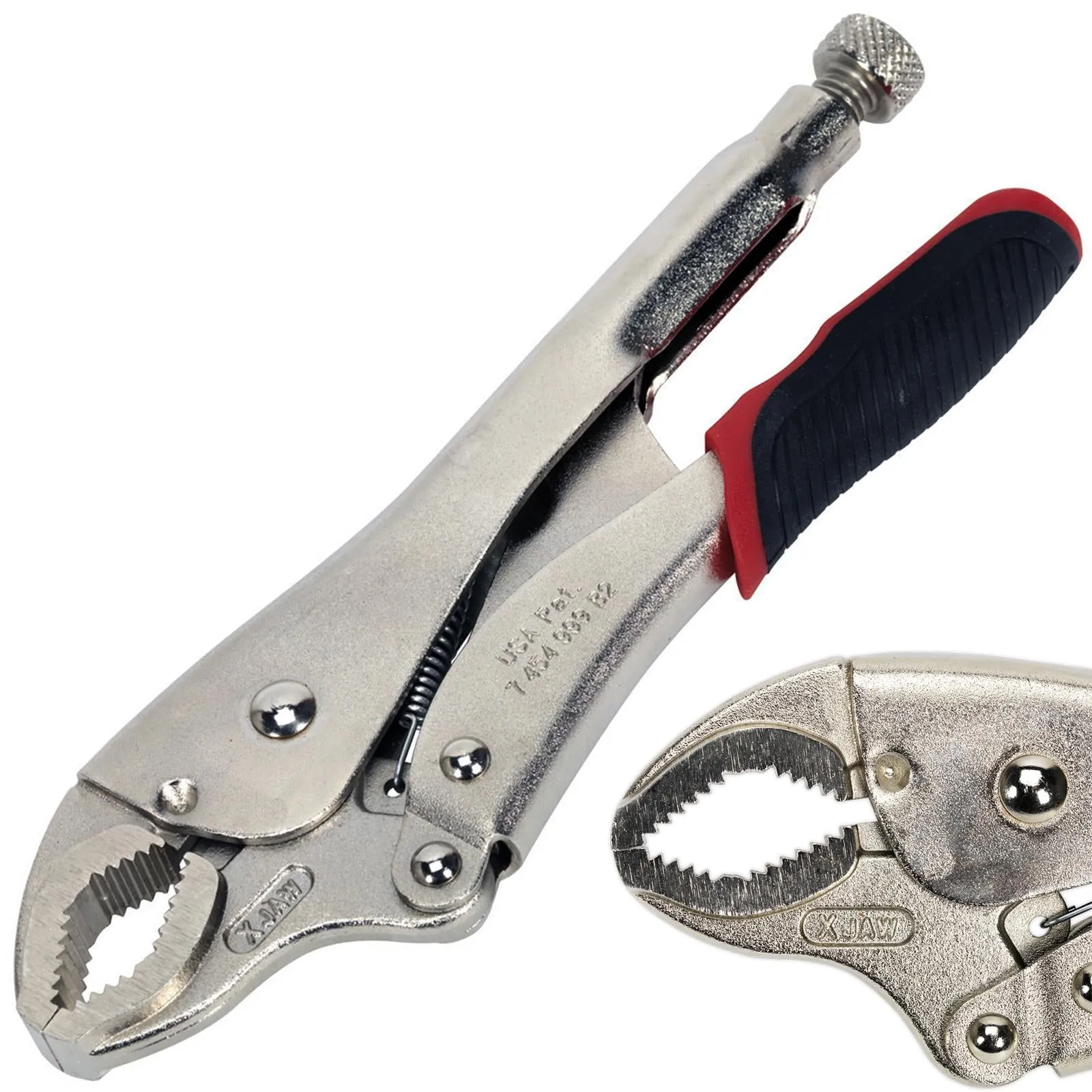 Sealey Premier 220mm Xtreme Grip Quick Release Locking Pliers 0-45mm