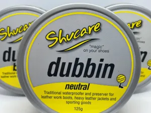 SHUCARE DUBBIN - Waterproof, Clean & Preserve Leather -3 colors available