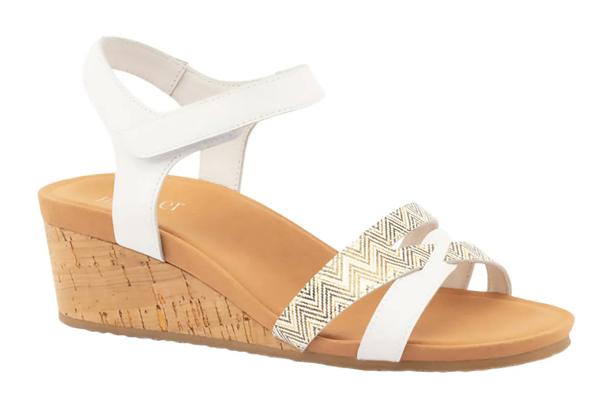 Silver Lining Logan White Combo Womens