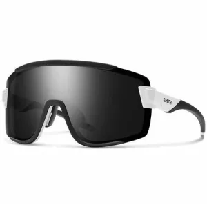 Smith Wildcat Sunglasses, White w/ ChromaPop Black Lens