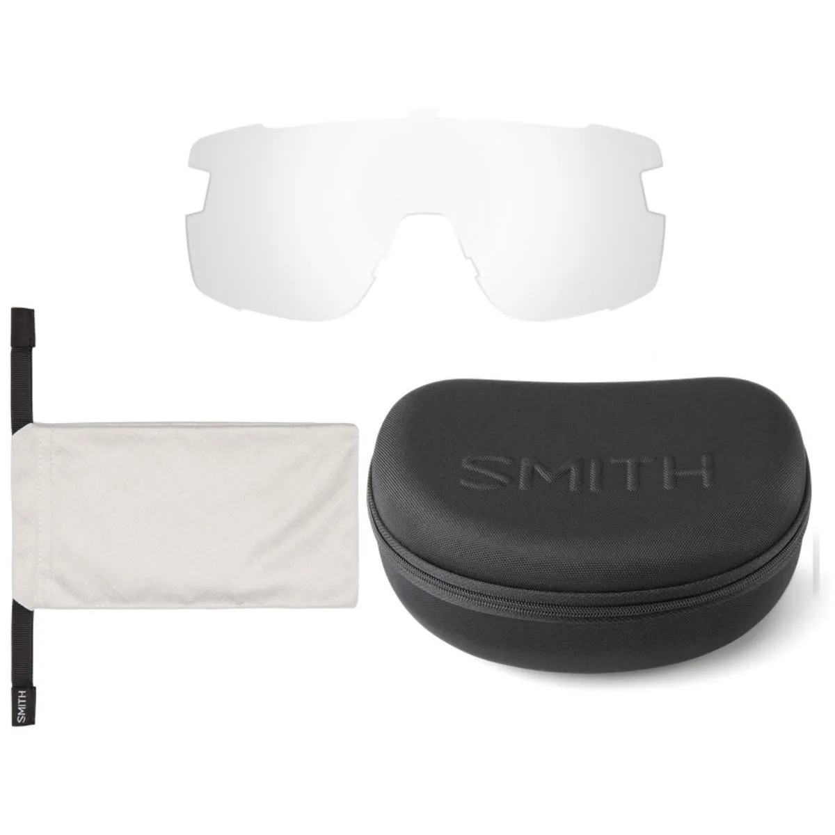 Smith Wildcat Sunglasses, White w/ ChromaPop Black Lens
