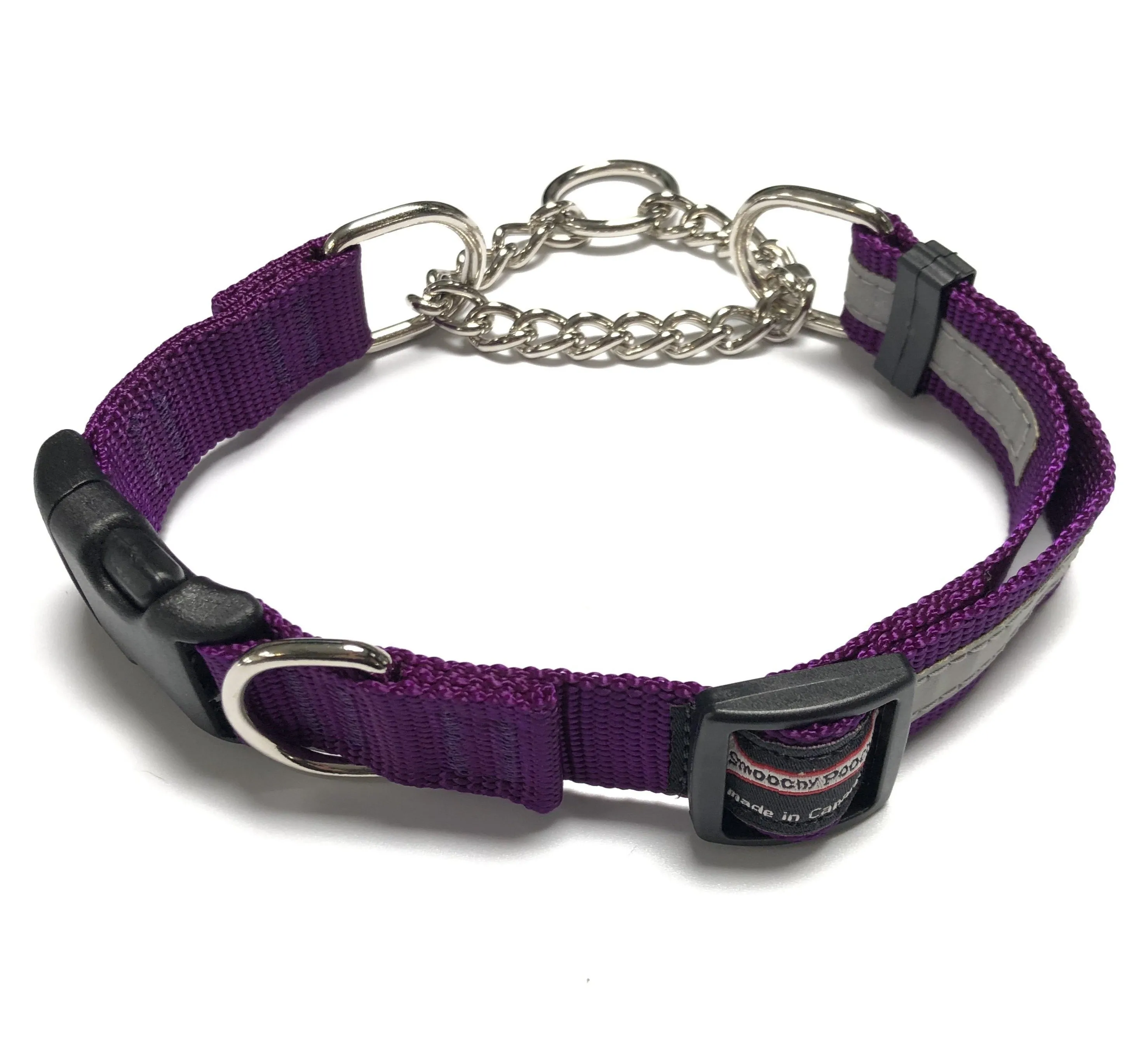 Smoochy Poochy "Smoochygale" Martingale Nylon Quick Release Clip Collar