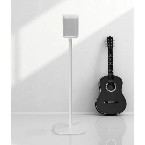 SoundXtra Floor Stand for Sonos One / One SL / Play: 1 Speakers - White