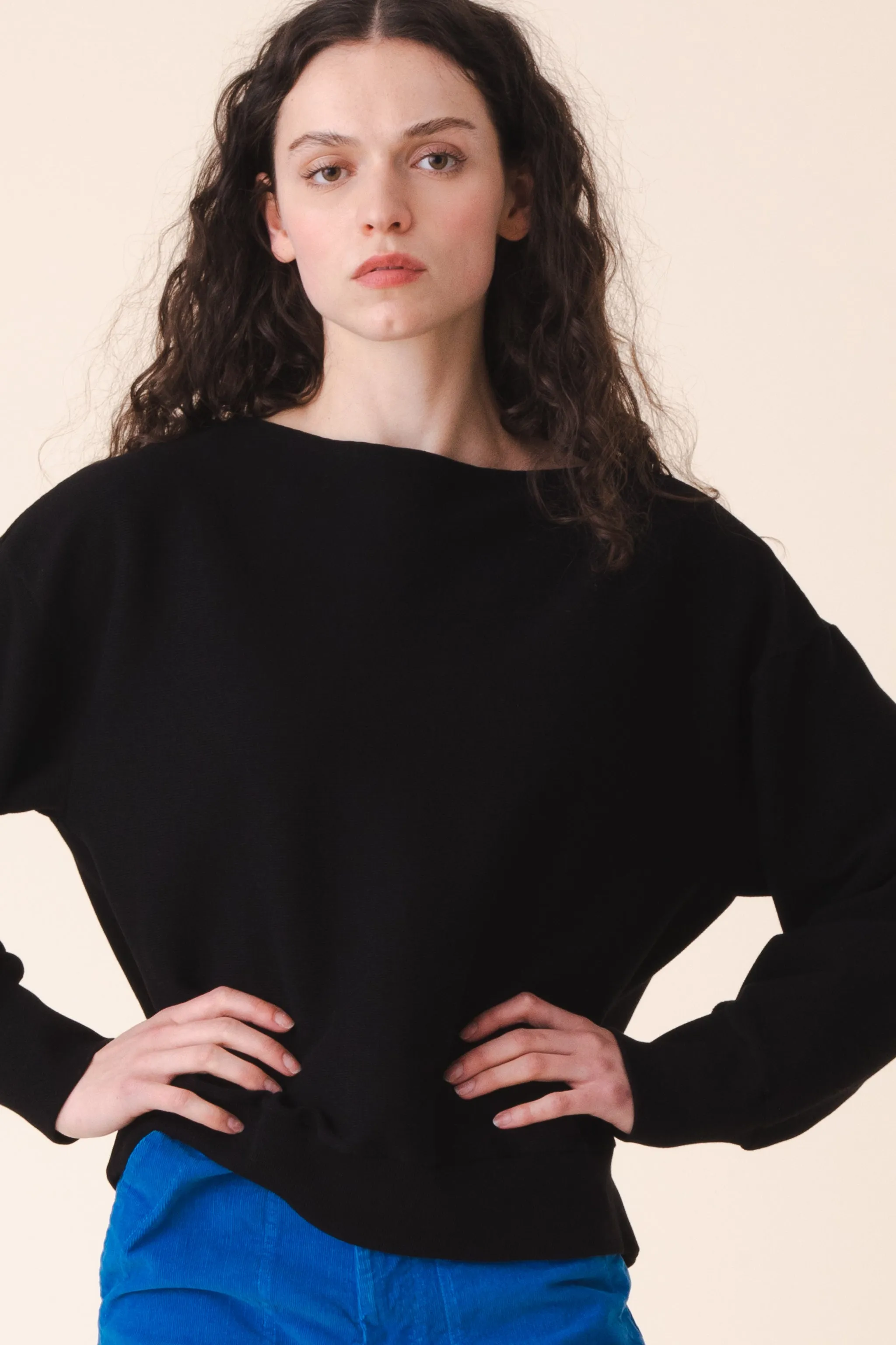 Sportif Sweater in Black