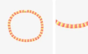 Strawberry Mochi Bracelet