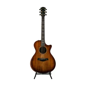 Taylor Custom Grand Concert Figured Hawaiian Koa Acoustic Guitar w/Case