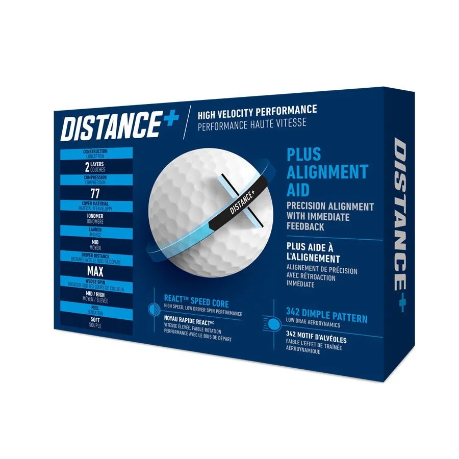 TaylorMade Distance  Golf Balls Dozen