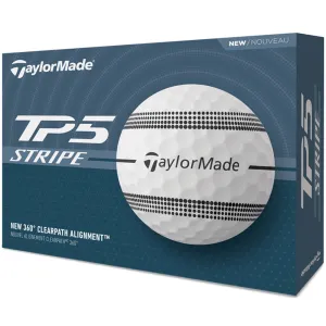 TaylorMade TP5 Stripe Golf Balls 1 Doz