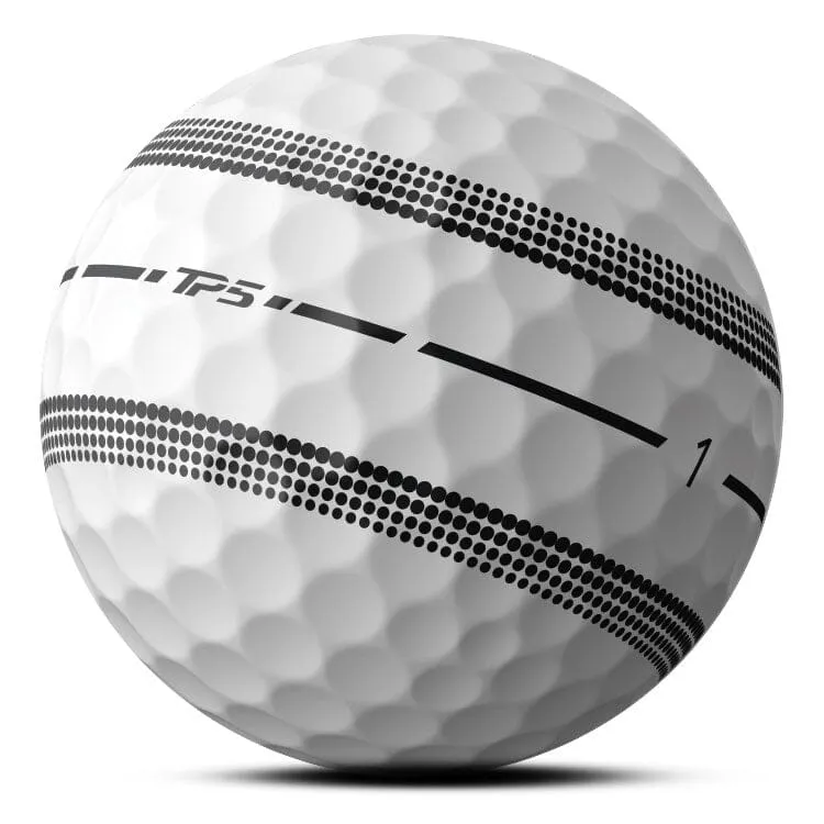 TaylorMade TP5 Stripe Golf Balls 12Pk