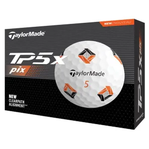 TaylorMade TP5x Pix Golf Balls 12Pk
