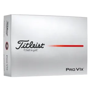 Titleist Pro V1x '25 High Number Dozen