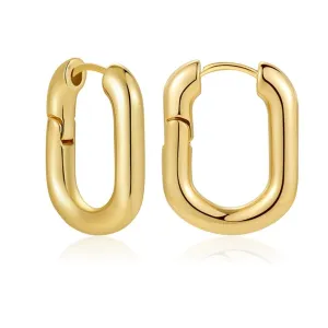 Too Cute- Gold Fashion Earrings