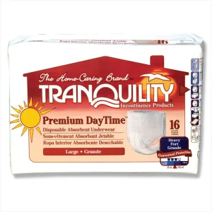 Tranquility Premium DayTime Pull-On Diapers Size Large Pk/16