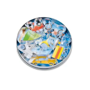 Transport Cookie Cutter Set 7 Pieces 3.5cm - 6.5cm