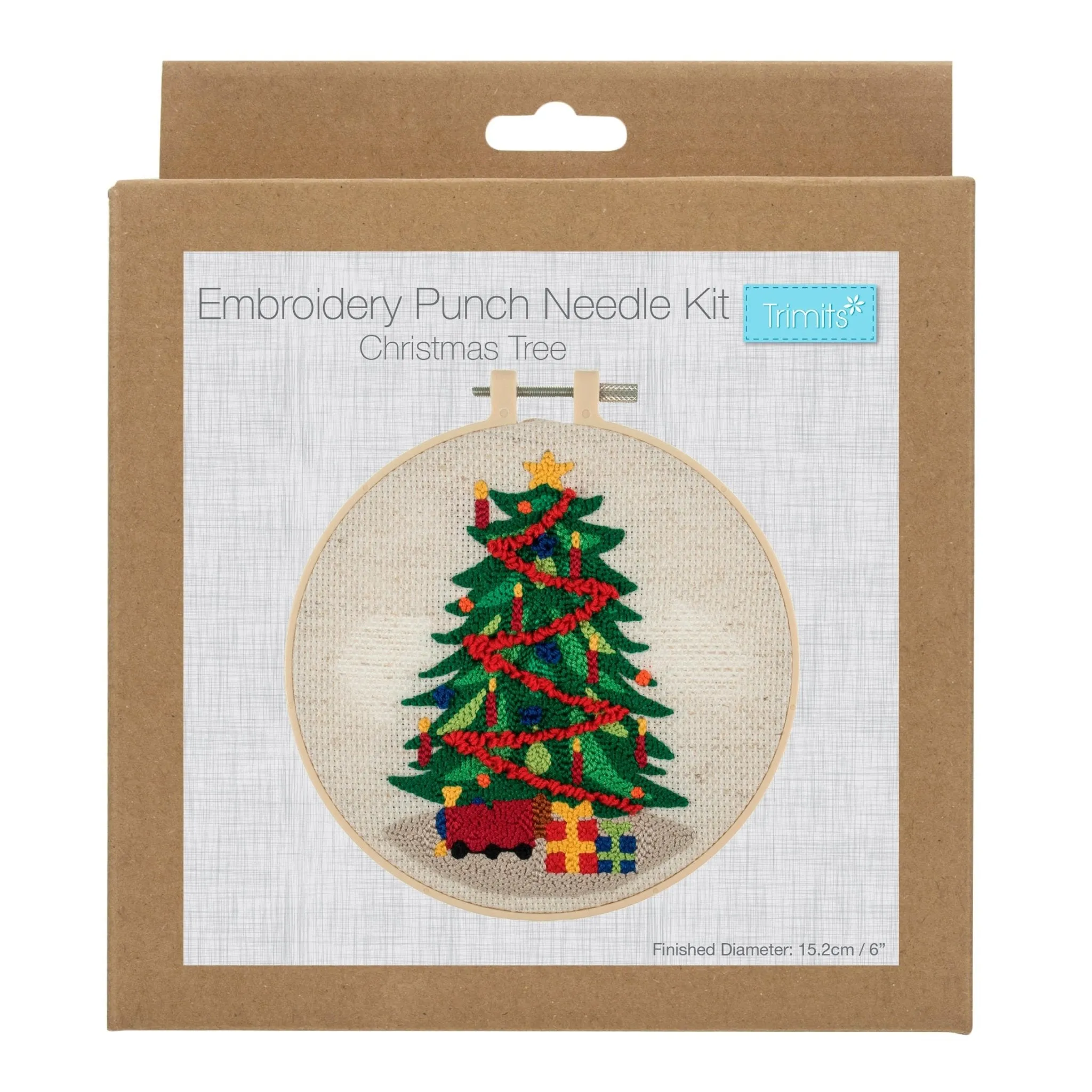 Trimits | Punch Needle  Kit | Christmas Tree