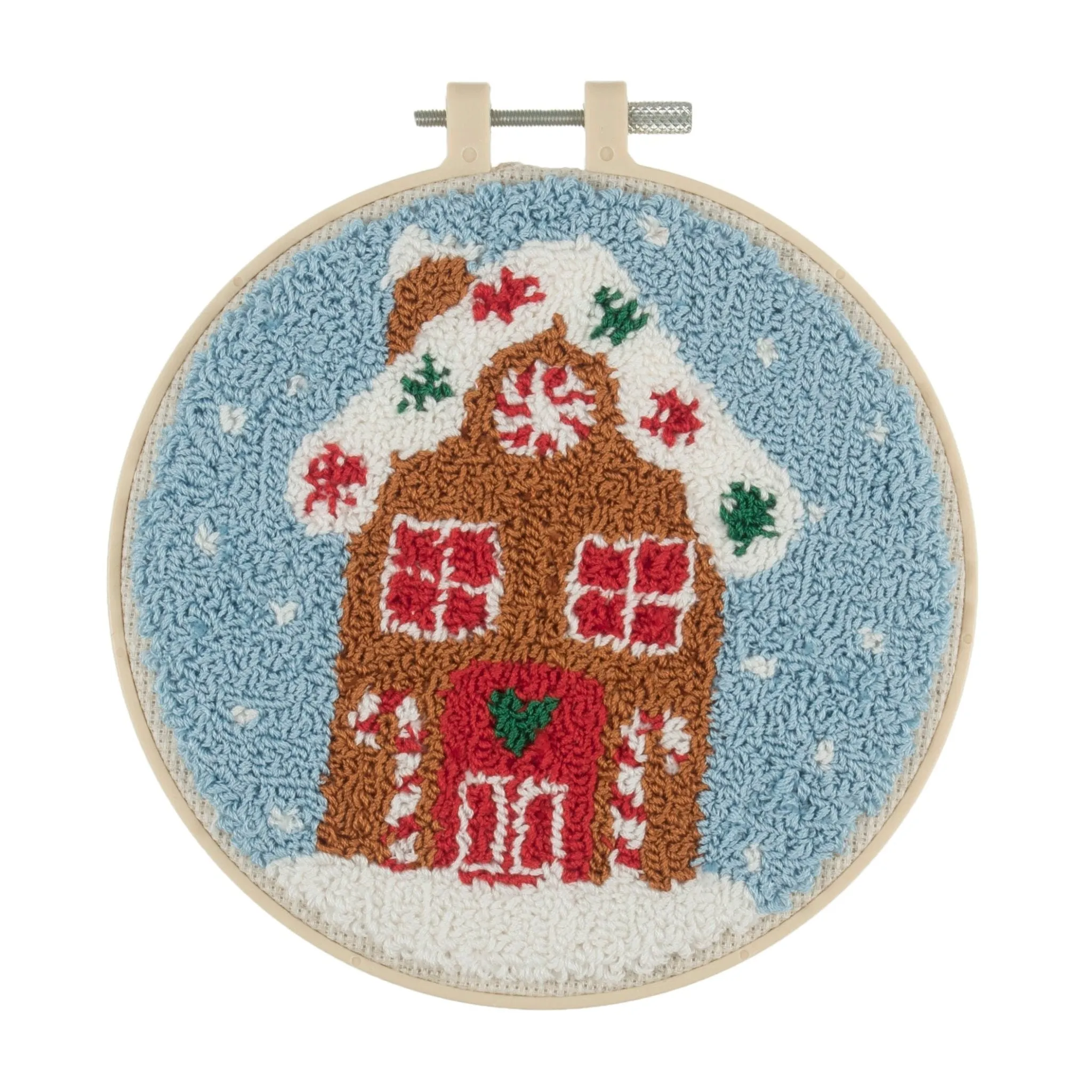 Trimits | Punch Needle  Kit | Gingerbread House