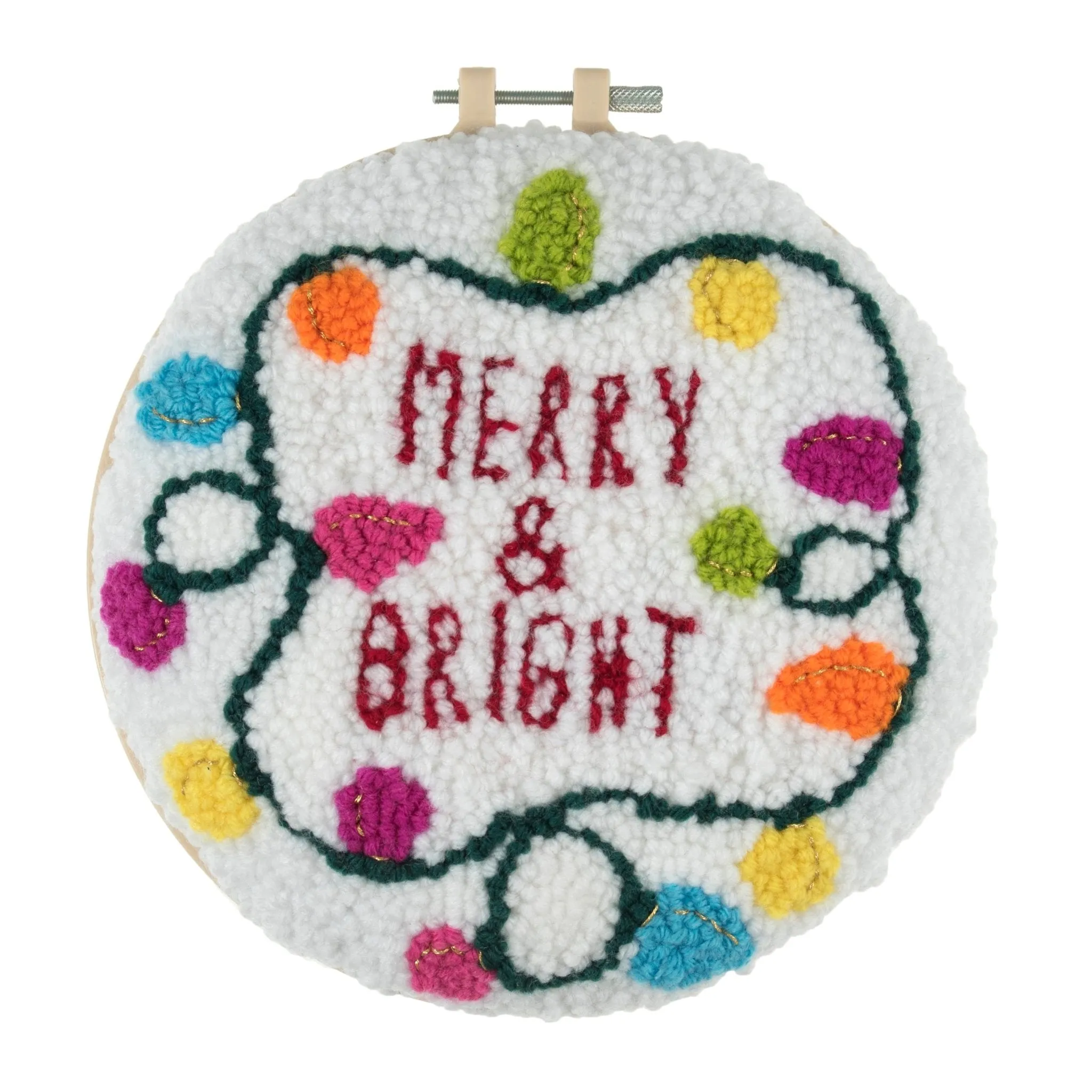 Trimits | Punch Needle Kit | Merry & Bright