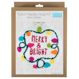 Trimits | Punch Needle Kit | Merry & Bright