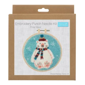 Trimits | Punch Needle  Kit | Polar Bear