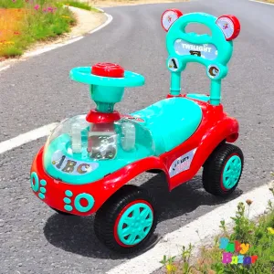 Twilight Ride On Car for Toddlers Light Up Steering & Musical Features 22x16 Inches