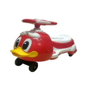 Twister Duck Face Swing Car For Kids Red Color