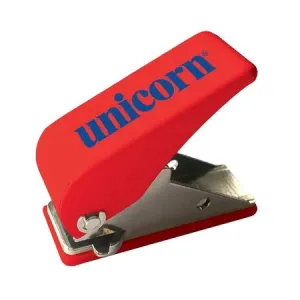 Unicorn Dart Flight Punch Tool - Red (Pocket Size - Easy to Use Tool)