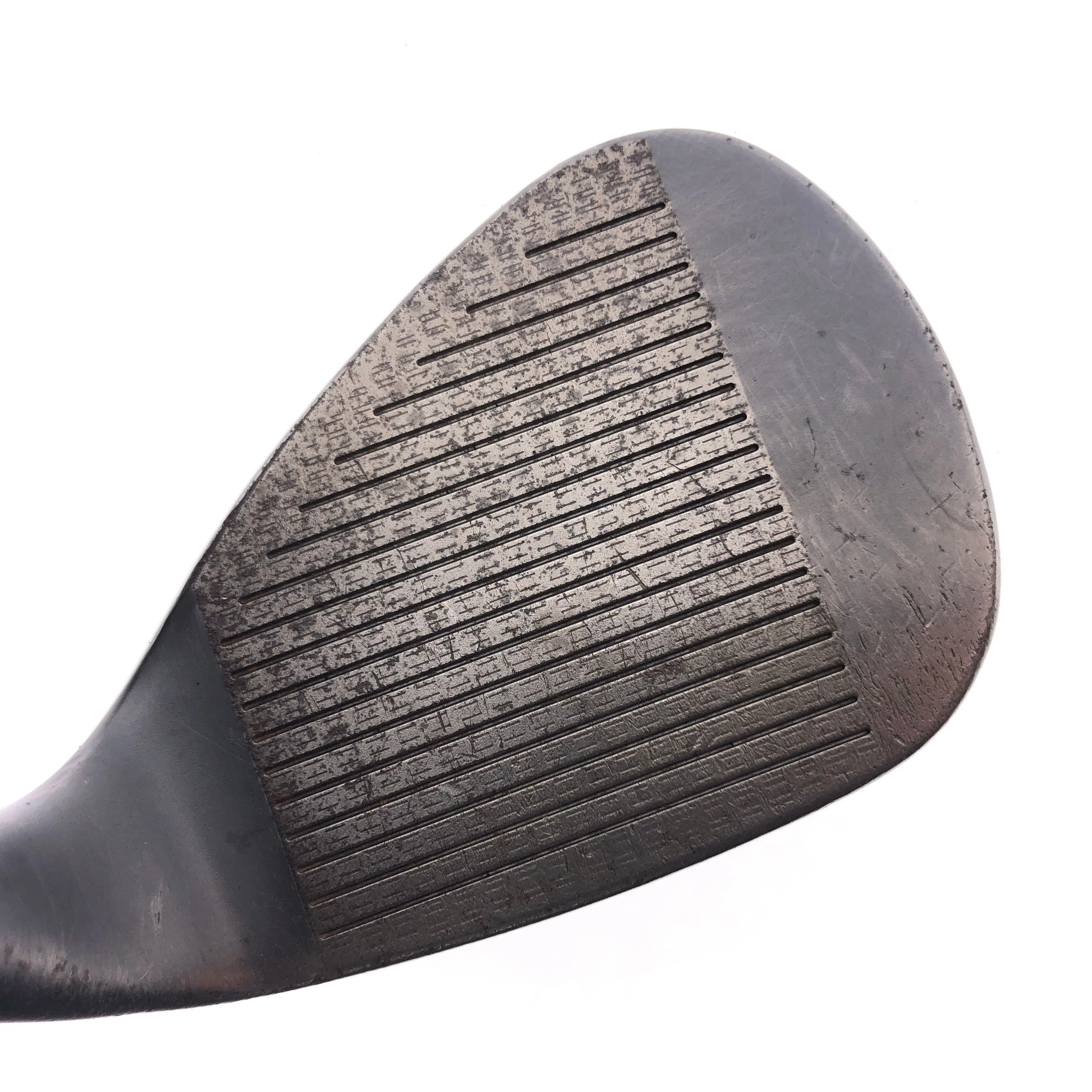 Used TaylorMade Milled Grind 2 Black Lob Wedge / 60.0 Deg / Stiff / Left-Handed