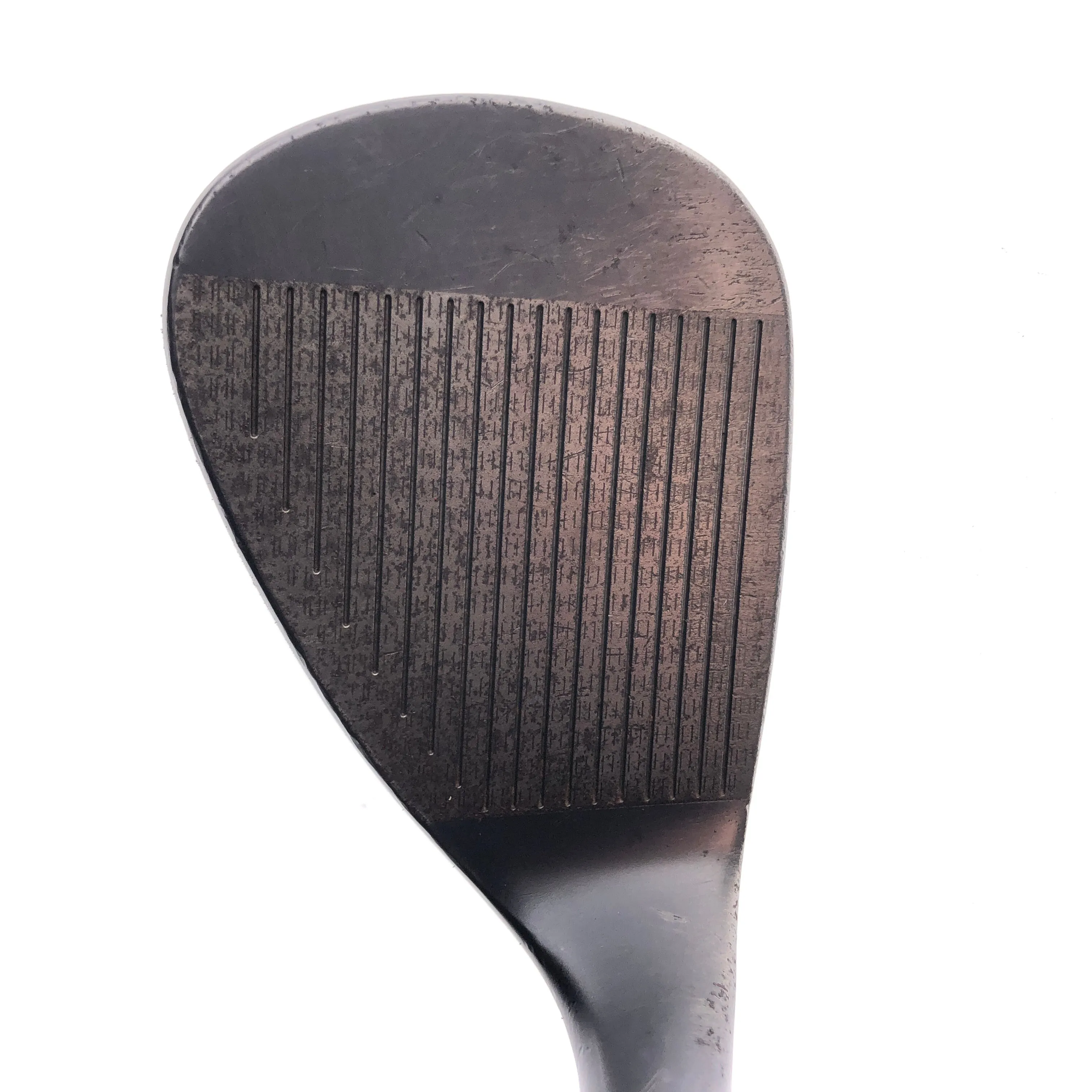 Used TaylorMade Milled Grind 2 Black Lob Wedge / 60.0 Deg / Stiff / Left-Handed