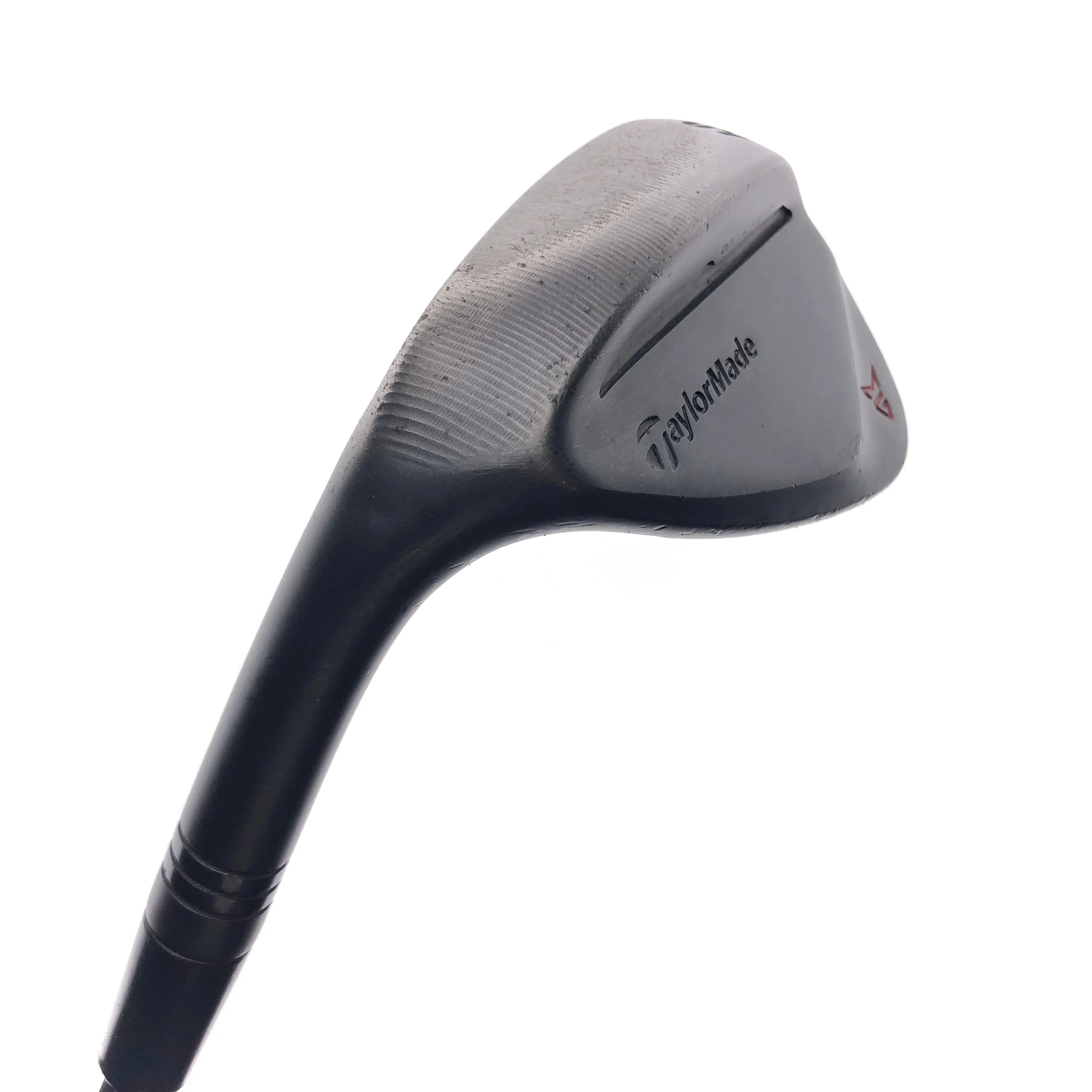 Used TaylorMade Milled Grind 2 Black Lob Wedge / 60.0 Deg / Stiff / Left-Handed