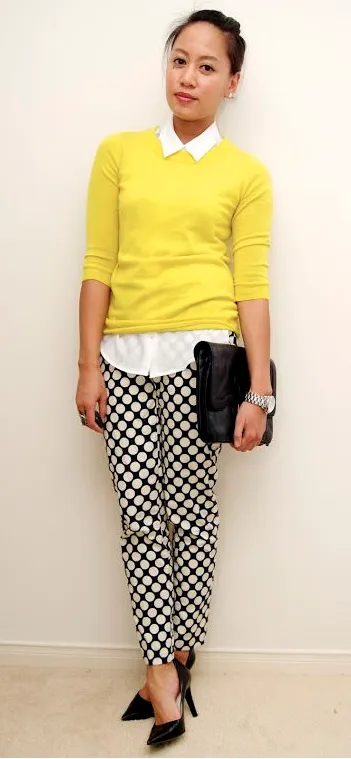 Vince acid yellow sweater Size XS