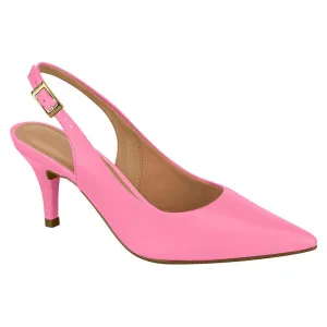 Vizzano 1185-700 Mid Heel Slingback in Rosa Napa