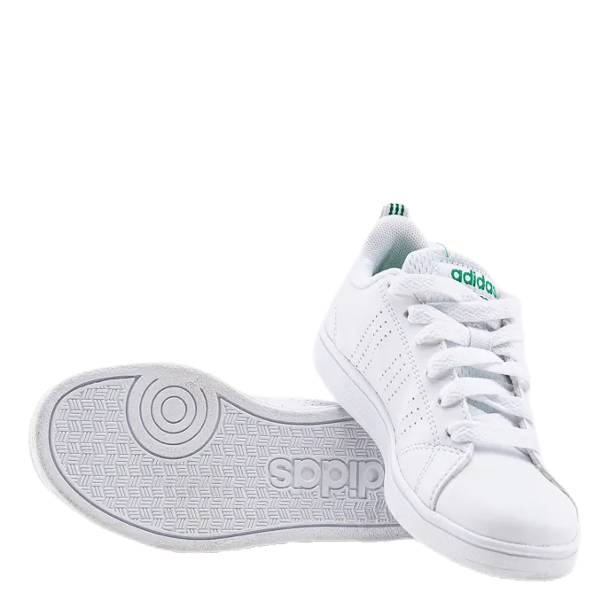 VS Advantage Clean Shoes White / White / Green