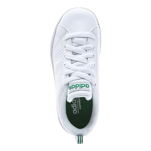 VS Advantage Clean Shoes White / White / Green