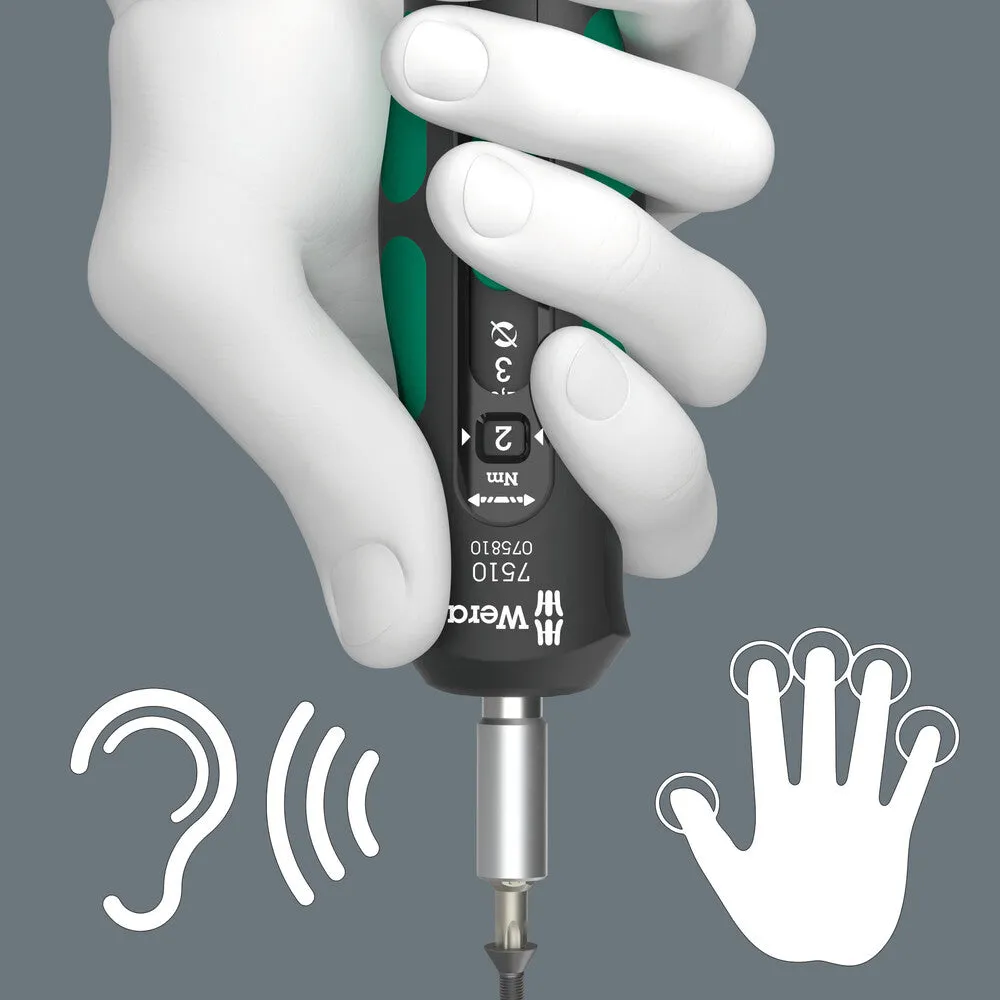 Wera 05075810001 7510 Kraftform Safe-Torque Speed 1-3 Nm, Torque wrench, 1-3 Nm