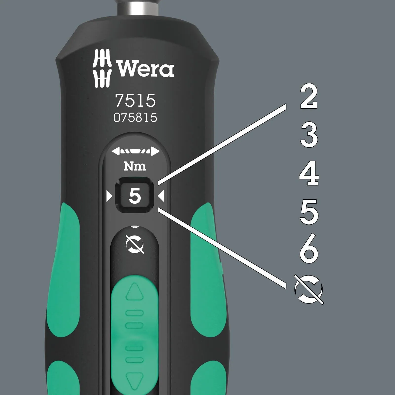 Wera Torque Wrench Screwdriver Set 1/4" Hex 2-6 Nm 7515/7 Kraftform Safe Torque Speed Bicycle 1 7 Piece TX Hex
