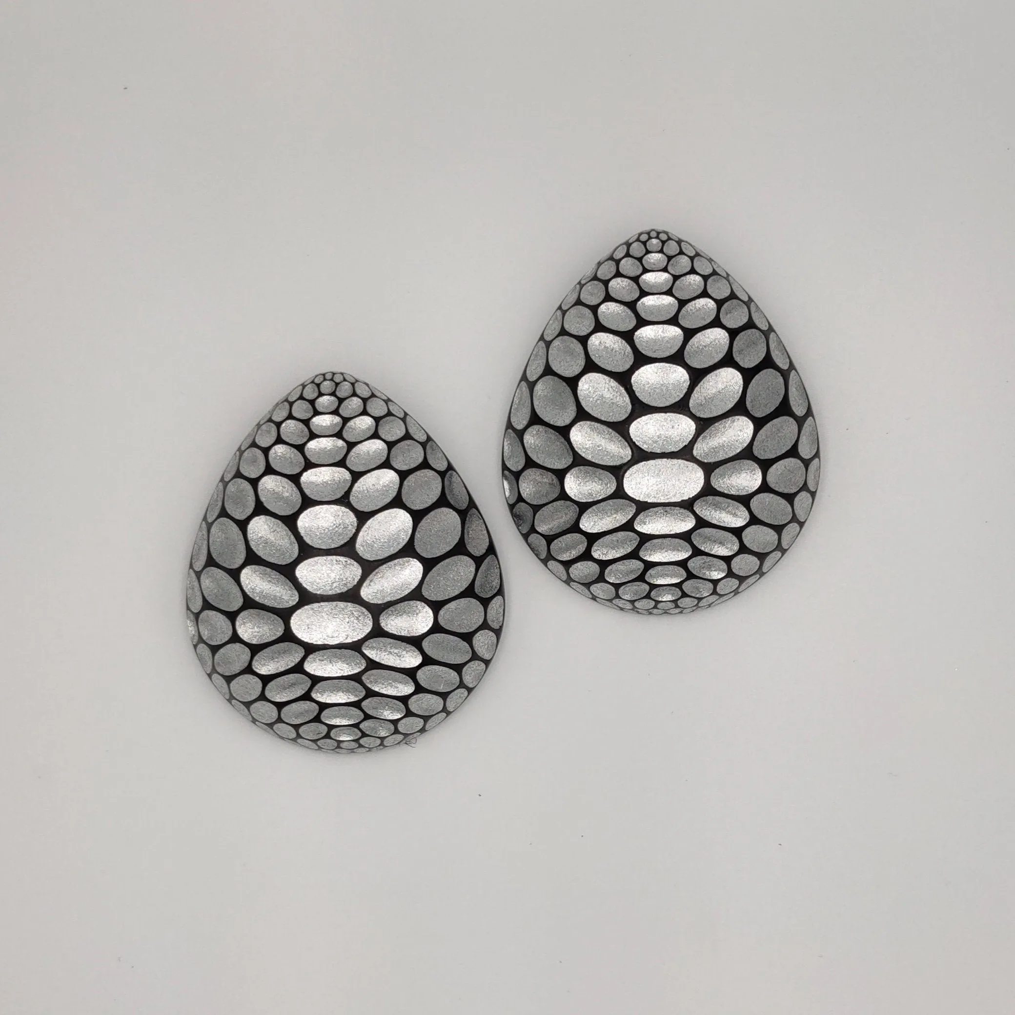 Wild Beauty Earrings / Silver